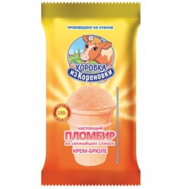 Ваф.стакан крем-брюле 100г. Кореновка