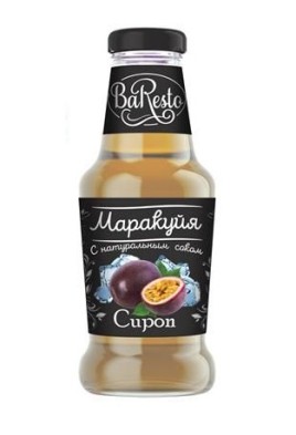 Сироп Маракуйя 250мл Baresto стекло