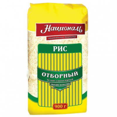 Националь Рис длин. отборный 0,9кг
