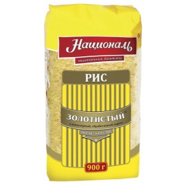 Националь Рис длин. золотистый 0,9кг