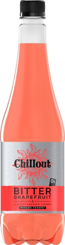 Напиток Чиллаут Биттер Грейпфрут 0,9л пэт Черноголовка