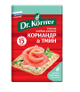 Хлебцы ржаные с кориандром и тмином 100гр Доктор Корнер
