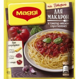 Магги Для макарон в томатно-мясном соусе Болонез 30г