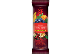 Батончик Смарт Формула фрукты, орехи и протеин в горьком шоколаде 40г