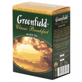 Чай Гринфилд черный Классик брекфаст 100г