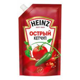 "HEINZ" Кетчуп Острый 550гр д/п
