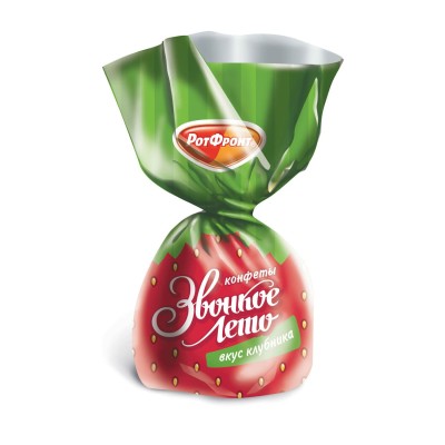 Конфеты Звонкое лето со вкусом клубники 1кг РотФронт