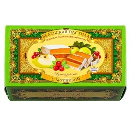 Пастила с брусникой 100г. Белевская
