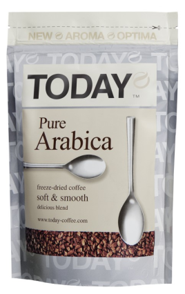 Кофе Тудэй Пуре Арабика  150г м/у