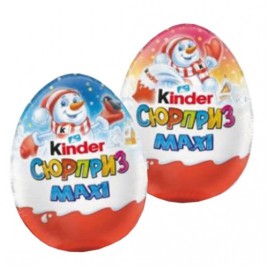 Киндер Сюрприз Макси Яйцо 100 гр.