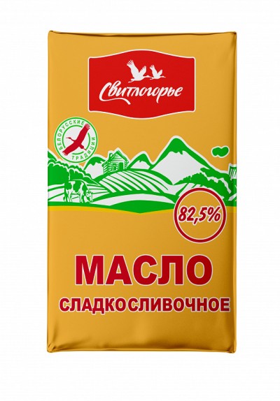 БЗМЖ Масло сл - слив. Свитлогорье  82,5% 180г