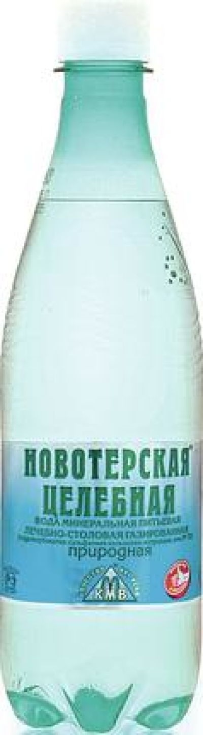 Вода Новотерская газ 0,5л пэт