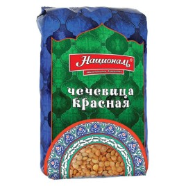 Националь Чечевица красная 450гр.