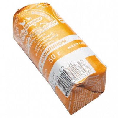 АКЦИЯ!!! БЗМЖ Сырок глаз.с ванил. в кар.глаз."Свитлогорье" 23%  50г ДМЗ