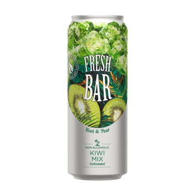 Напиток газ. Фреш Бар Киви Микс ж/б 0,45л