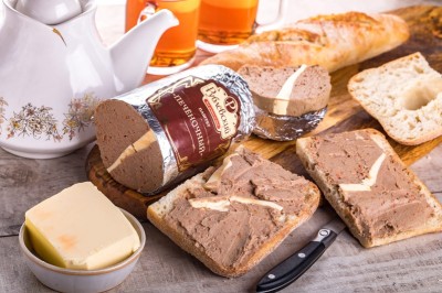 Паштет мясной печеночный в фольге 1кг. ДТ Рублевский