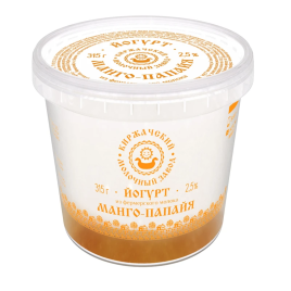 БЗМЖ Йогурт Манго-папайя 2,5% 315г КМЗ