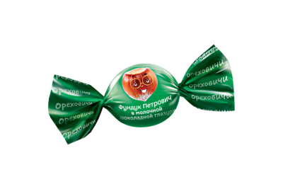 Конфеты Фундук Петрович в шок. глаз. 1кг Яшкино