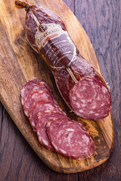 Колбаса Дель Торо Саброзо с/к. 1кг ДТ Рублевский