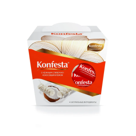 Конфеты Конфеста глаз. с кокосовой начинкой 150гр п/у