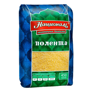 Националь Крупа Полента 450гр