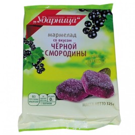 Мармелад черная смородина Ударница 325г
