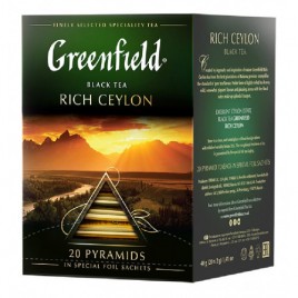 Чай Гринфилд черн.  Рич Цейлон 2*20п