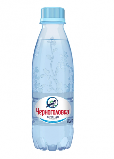 Вода питьевая Черноголовка негаз. 0,25л пэт