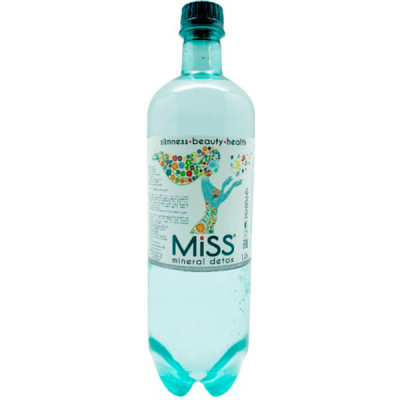 Вода Стэлмас MISS mineral detox 1л пэт