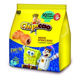 АКЦИЯ!!! Круасаны "Чипикао-Миньон"мини с какао 50г