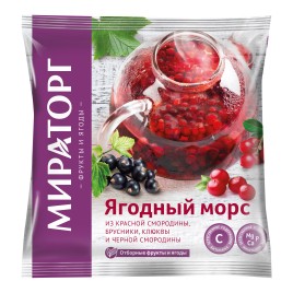 Ягодный Морс зам. 300гр Мираторг