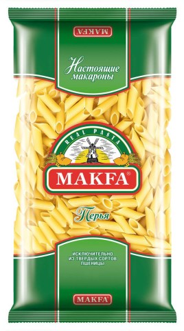 Макфа Макаронные изделия Перья 450г