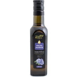 Масло льняное Здоровые вкусы Альфа 0,25л ст/б
