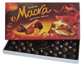 Конфеты Маска с хрустящими вафлями 300г