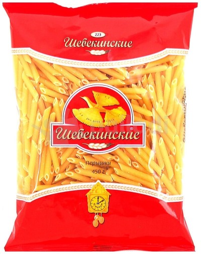 Шебекинские Макаронные изделия Перышки 450г 223