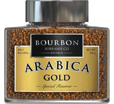 Кофе Bourbon Arabica Gold 100г с/б