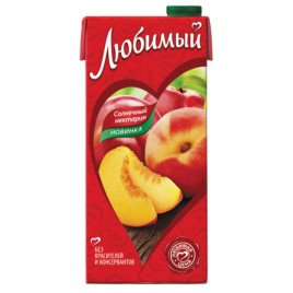 Нектар Любимый Солнечный нектарин 0,95 л