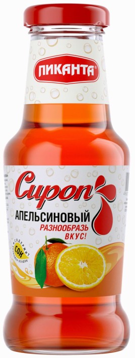 Сироп апельсин  Пиканта 300 г