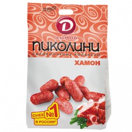 Колбаски Пиколини Хамон 50г Дымов