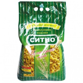 Ситно Макароны Рожки 5кг